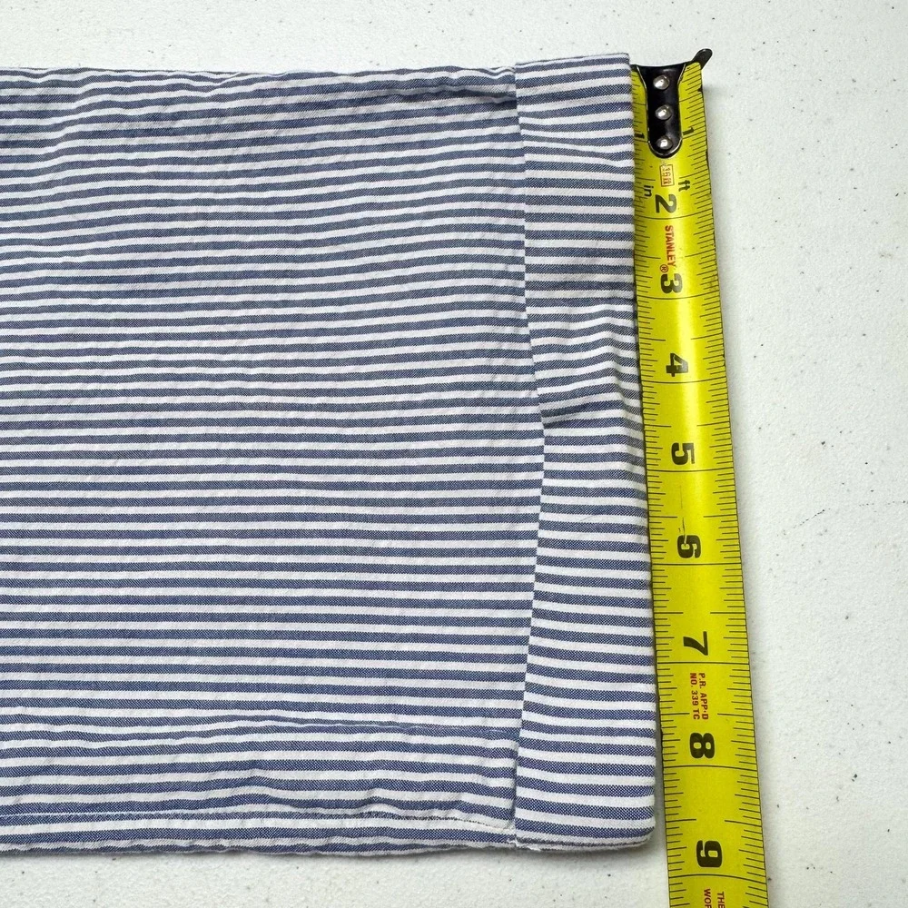 Jos A Bank‎ Dress Pants Mens 38 Blue Striped Classic Fit Pleated Cotton 38x29